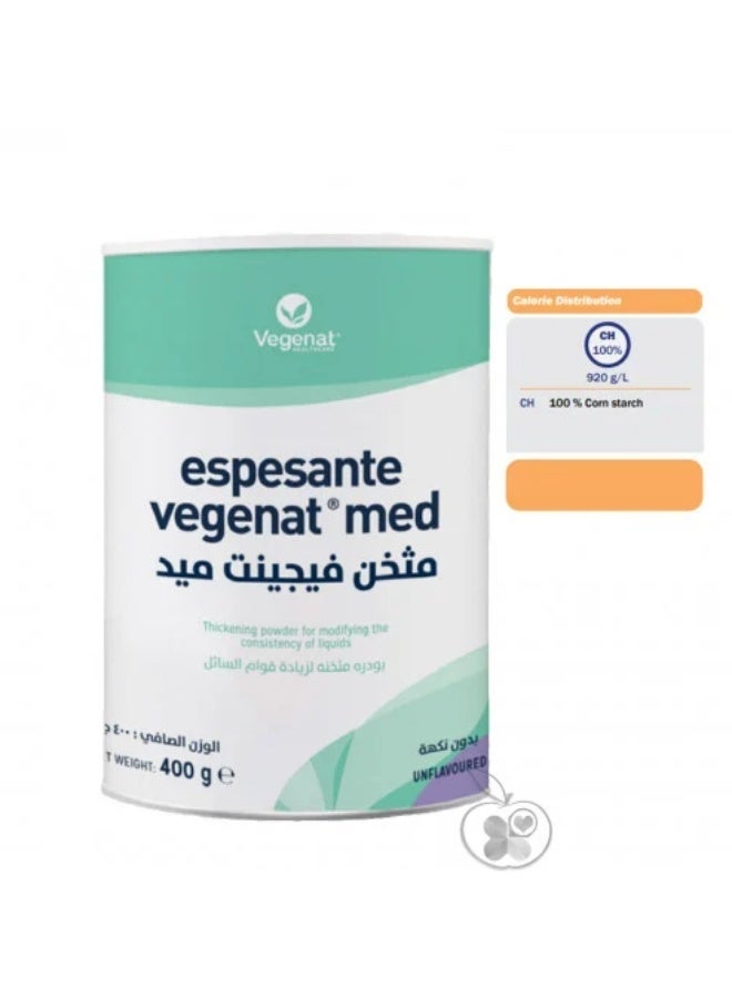 Vegenat Med Thickener - Liquid Consistency Modifying Powder - 400g - Image 2